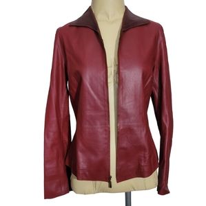 Sigrid Olsen leather jacket